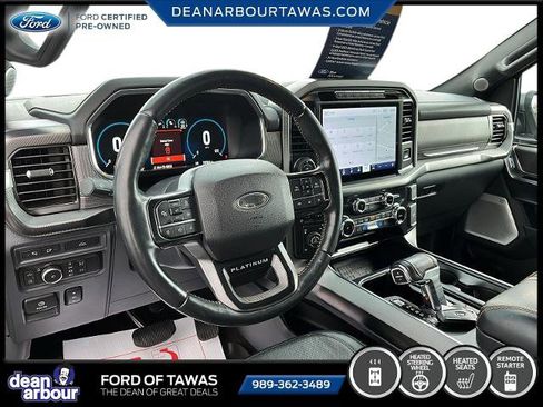 Certified 2022 Ford F150 Platinum w/ Equipment Group 701A High image 3