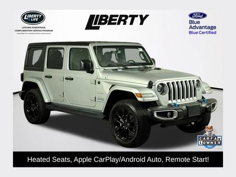Used 2023 Jeep Wrangler Unlimited Sahara w/ Cold Weather Group AWD/4WD image 1