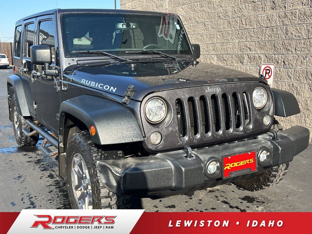 Used 2017 Jeep Wrangler Unlimited Rubicon w/ Connectivity Group AWD/4WD image 1
