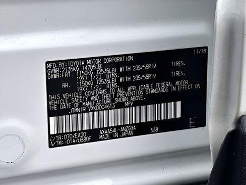 Used 2019 Toyota RAV4 Limited w/ All Weather Liner Package image 31