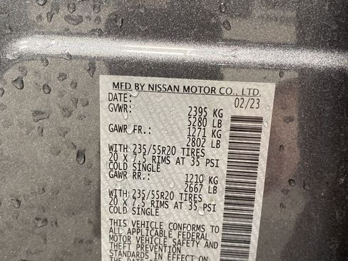 Certified 2023 Nissan Murano SL w/ SL Moonroof Package image 38