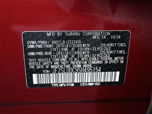 Used 2025 Subaru Forester Premium w/ Convenience Package #1 AWD/4WD image 9