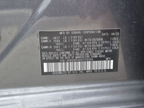 Used 2025 Subaru Crosstrek 2.5i Sport w/ Crosstrek Mirror Package AWD/4WD image 33