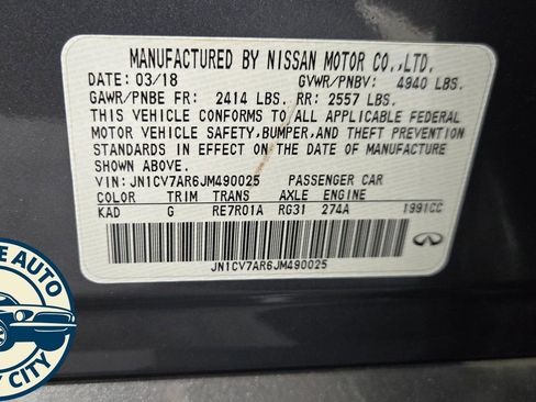 Used 2018 INFINITI Q50 Luxe w/ Essential Package (2.0T Luxe) image 26