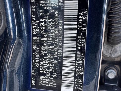 Used 2015 Toyota Camry LE FWD image 10