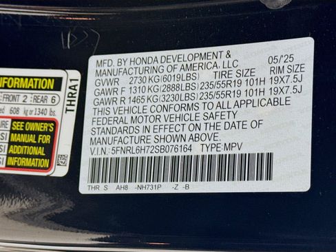 Used 2025 Honda Odyssey Sport-L image 23