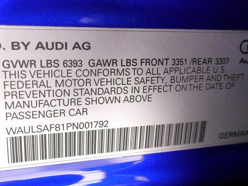 Used 2023 Audi S8 w/ S8 Comfort Plus Package image 70