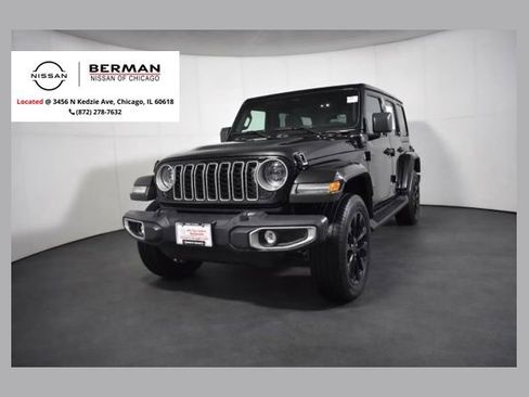 Used 2025 Jeep Wrangler Unlimited Sahara AWD/4WD image 1