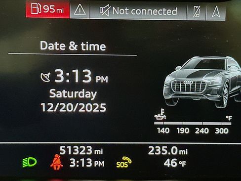 Used 2020 Audi Q8 Premium w/ Black Optic Package image 9