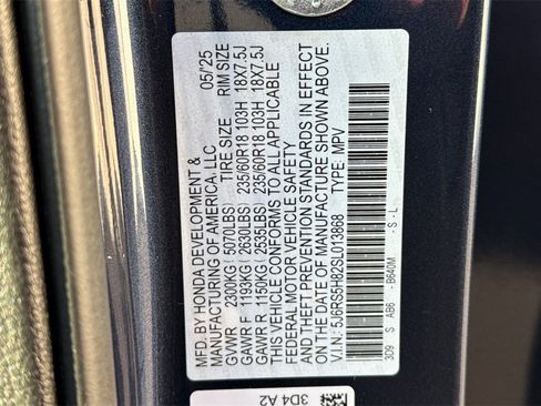 Certified 2025 Honda CR-V Sport-L image 37