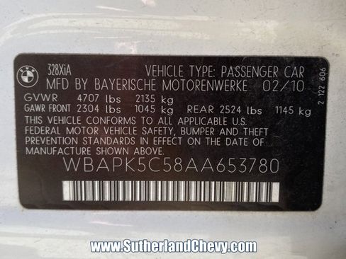 Used 2010 BMW 328i xDrive Sedan image 35