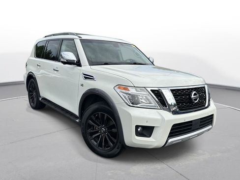 Used 2017 Nissan Armada Platinum w/ Captain Seat Package RWD image 4
