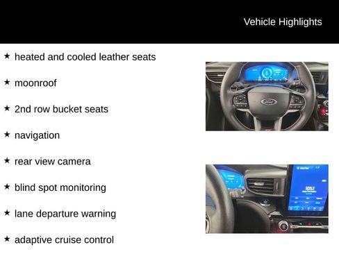 Used 2021 Ford Explorer ST w/ Equipment Group 401A image 10