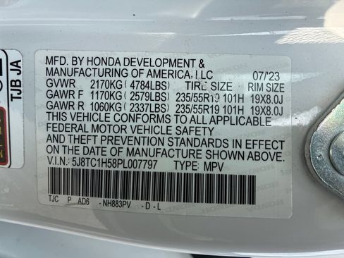 Used 2023 Acura RDX w/ Technology Package FWD image 15