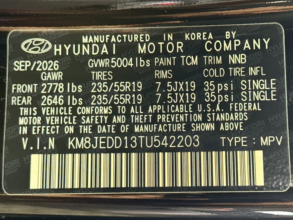 New 2026 Hyundai Tucson Limited AWD/4WD image 17