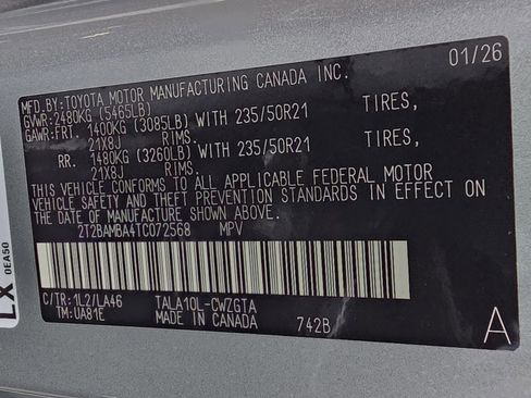 New 2026 Lexus RX 350 FWD image 27