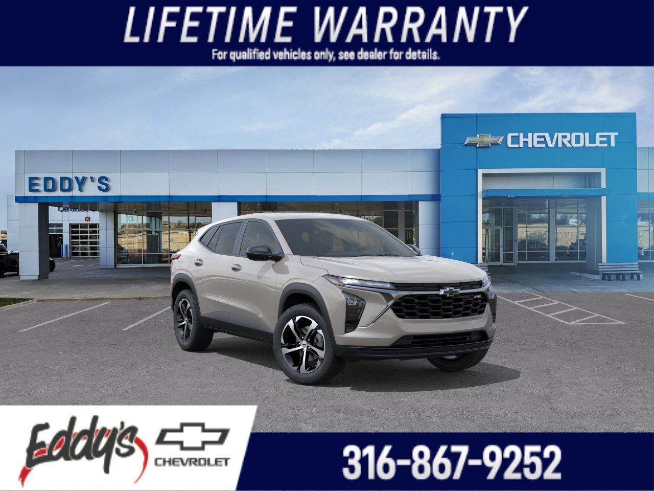 New 2026 Chevrolet Trax RS w/ Sunroof Package FWD image 1