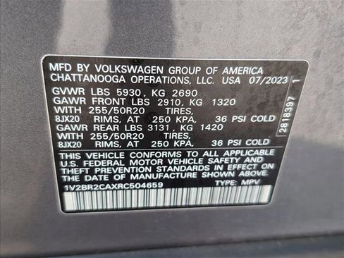 Used 2024 Volkswagen Atlas SEL image 26