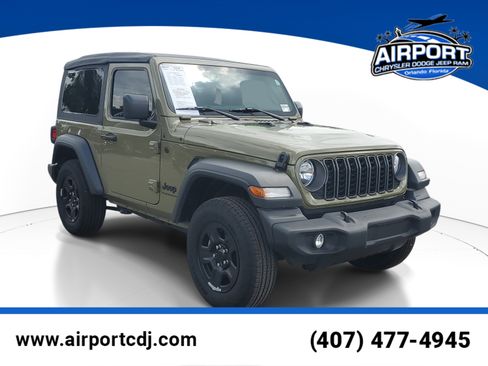 Used 2025 Jeep Wrangler Sport AWD/4WD image 1