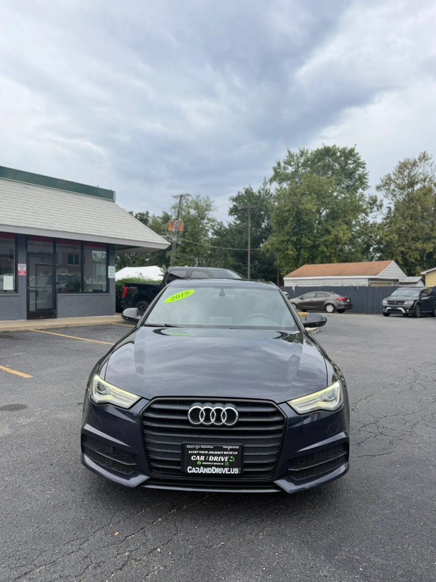 Used 2018 Audi A6 2.0T Premium w/ 20" Black Optic Wheel Package FWD image 1