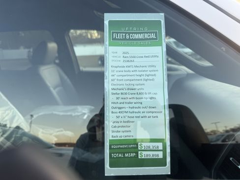 New 2025 RAM 5500 Tradesman image 34
