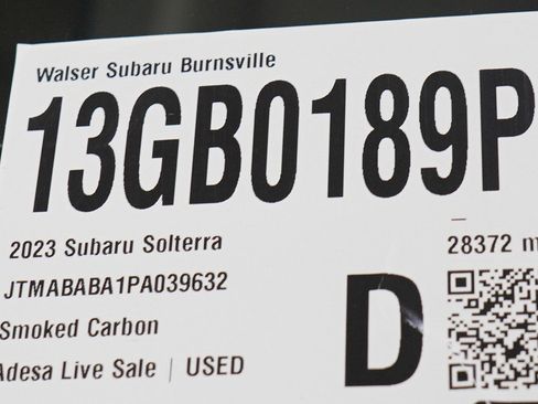 Used 2023 Subaru Solterra AWD image 32
