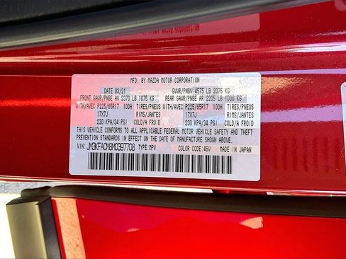 Certified 2021 MAZDA CX-5 Touring image 17