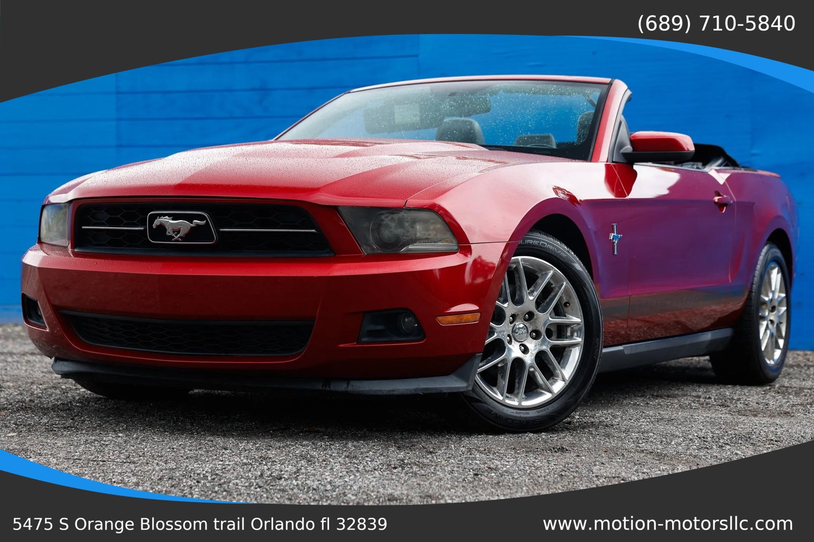 Used 2012 Ford Mustang Premium w/ Electronics Pkg RWD image 1