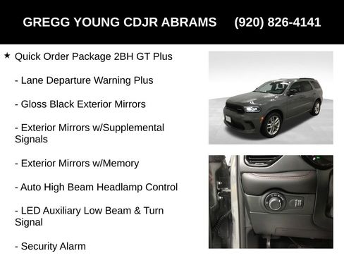 New 2026 Dodge Durango GT image 18