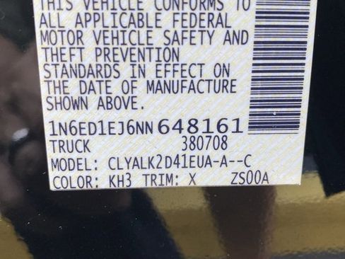 Used 2022 Nissan Frontier Pro-X w/ Technology Package image 25