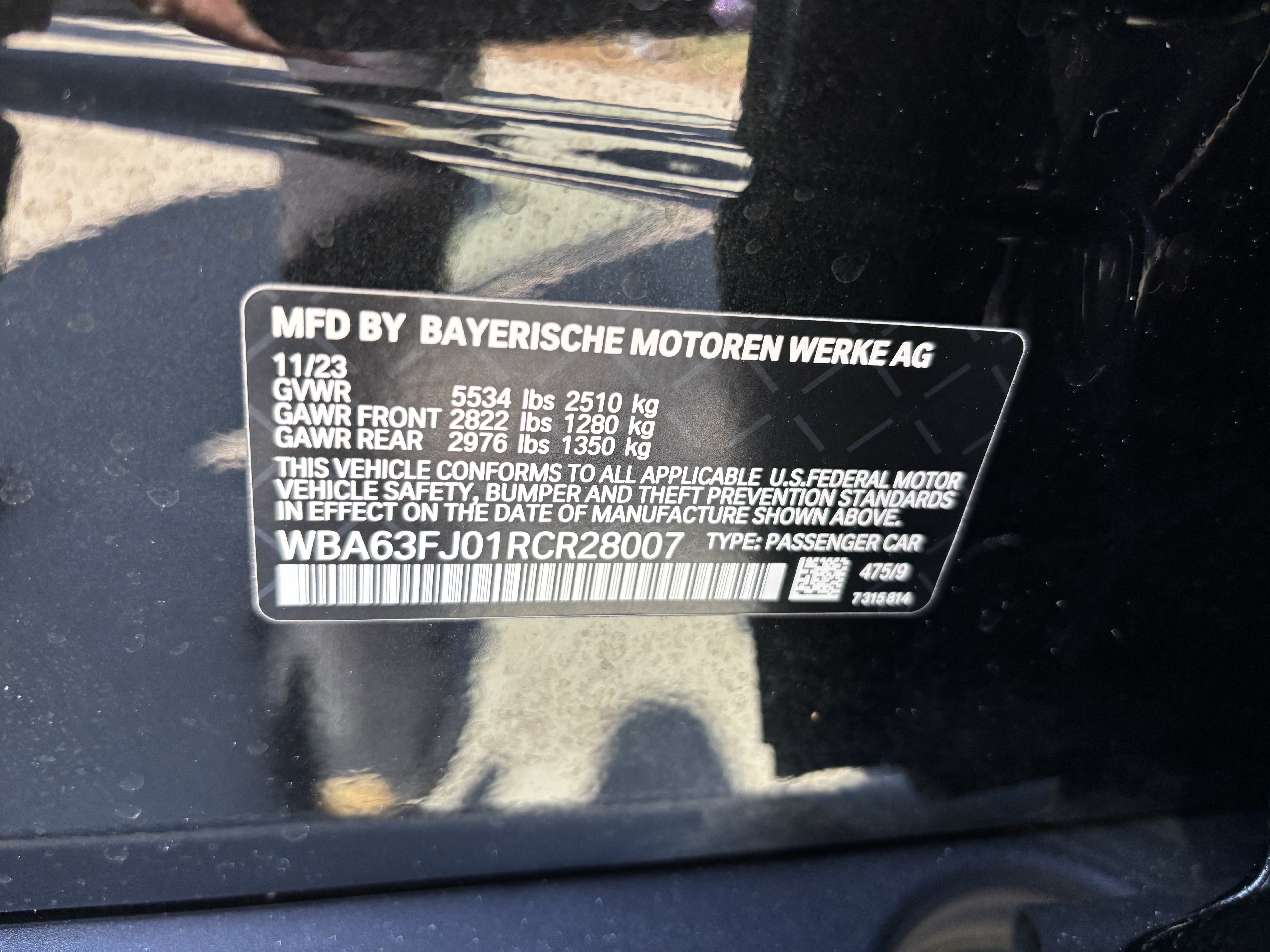 Certified 2024 BMW 540i xDrive w/ Executive Package AWD/4WD image 37