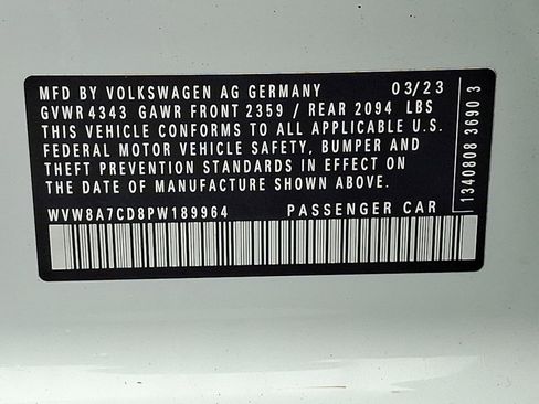 Certified 2023 Volkswagen GTI 40th Anniversary Edition image 27