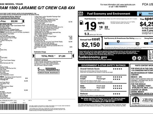 Used 2022 RAM 1500 Laramie image 7