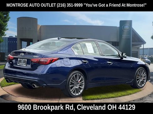 Used 2021 INFINITI Q50 Red Sport 400 AWD/4WD image 4