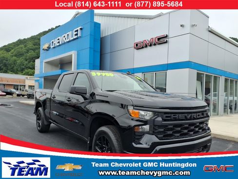 Used 2024 Chevrolet Silverado 1500 Custom w/ LPO, Dark Essentials Package AWD/4WD image 1