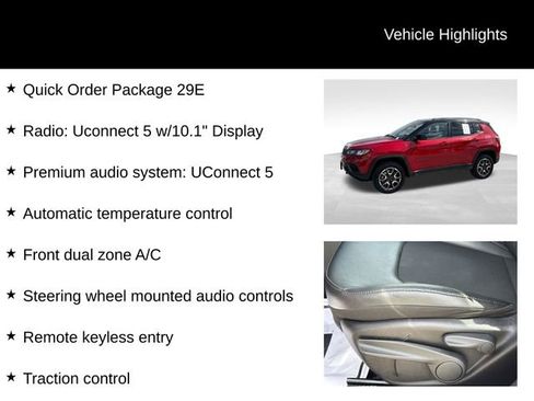 Used 2025 Jeep Compass Trailhawk AWD/4WD image 7