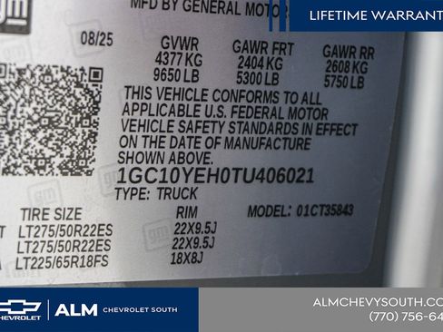 New 2026 Chevrolet Silverado EV LT image 59