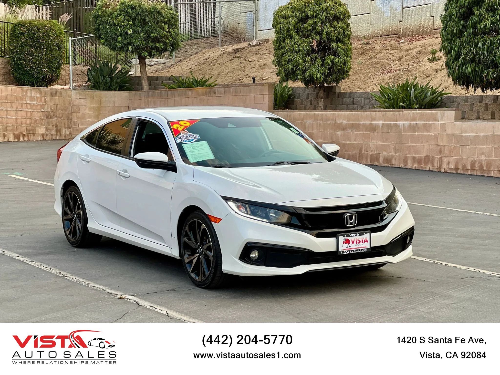Used 2020 Honda Civic Sport image 1