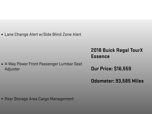 Used 2018 Buick Regal Essence w/ Driver Confidence Package #1 image 30