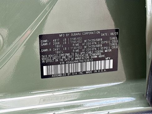 Certified 2024 Subaru Crosstrek 2.5i Limited w/ Crosstrek Mirror Package image 32