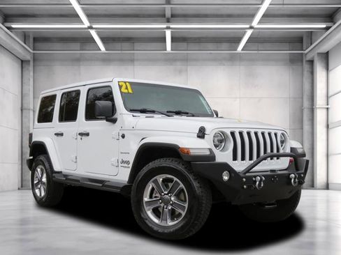 Used 2021 Jeep Wrangler Unlimited Sahara image 1