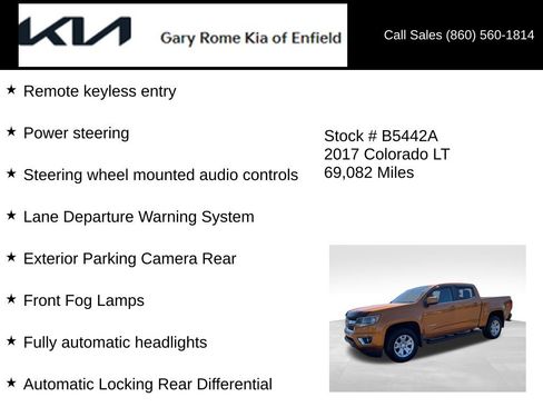 Used 2017 Chevrolet Colorado LT w/ LT Convenience Package RWD image 26