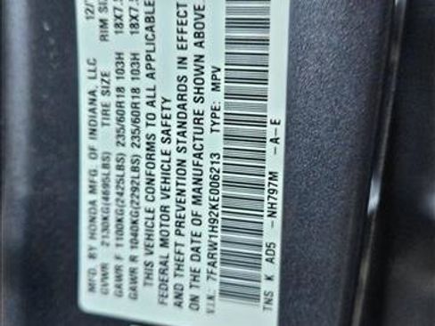 Used 2019 Honda CR-V Touring image 23