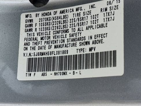 Used 2015 Honda CR-V EX image 12