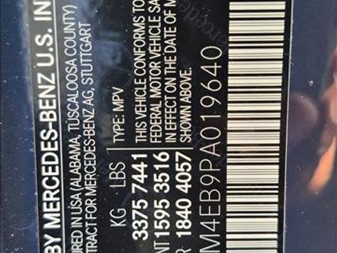 Certified 2023 Mercedes-Benz EQS 580 4MATIC SUV image 22