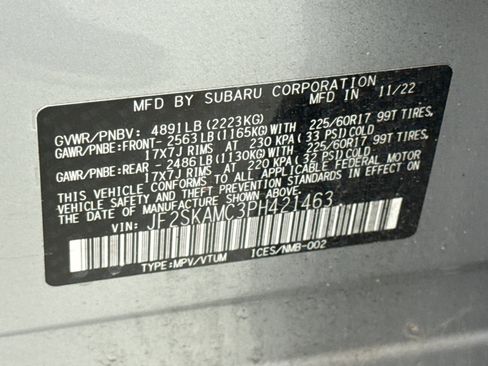 Used 2023 Subaru Forester Wilderness AWD/4WD image 13