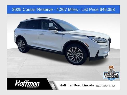 Certified 2025 Lincoln Corsair Reserve w/ Equipment Group 202A AWD/4WD image 1