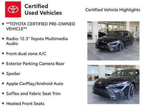 Certified 2026 Toyota Camry SE FWD image 7
