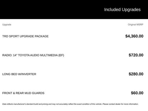 Used 2024 Toyota Tacoma TRD Sport w/ TRD Sport Upgrade Package image 4