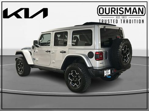 Used 2023 Jeep Wrangler Unlimited Rubicon 4xe w/ Steel Bumper Group AWD/4WD image 3